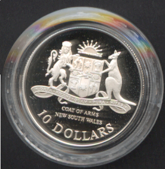 Thumbnail for 1987 State Series Proof $10 - New South Wales
