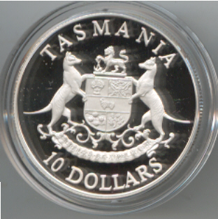 Thumbnail for 1991 State Series $10 - Tasmania
