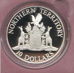 Thumbnail for 1992 State Series Proof $10 - Northern Territory