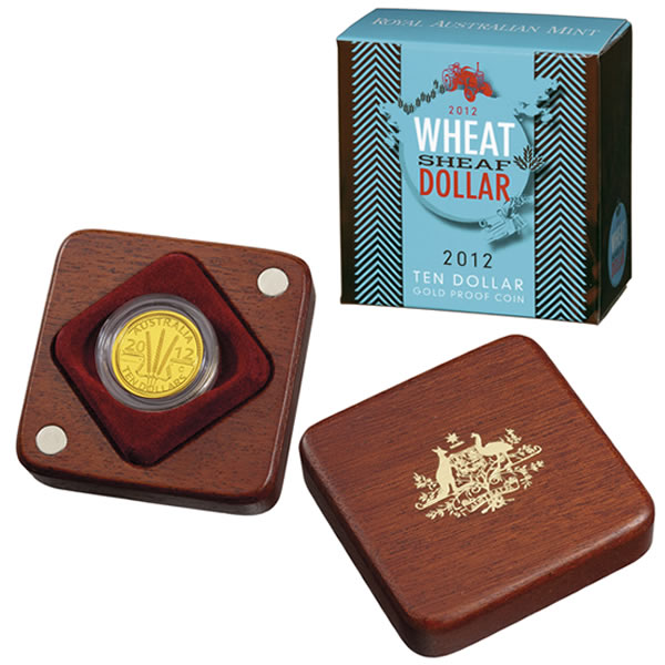 Thumbnail for 2012 Wheat Sheaf $10.00 Gold Proof