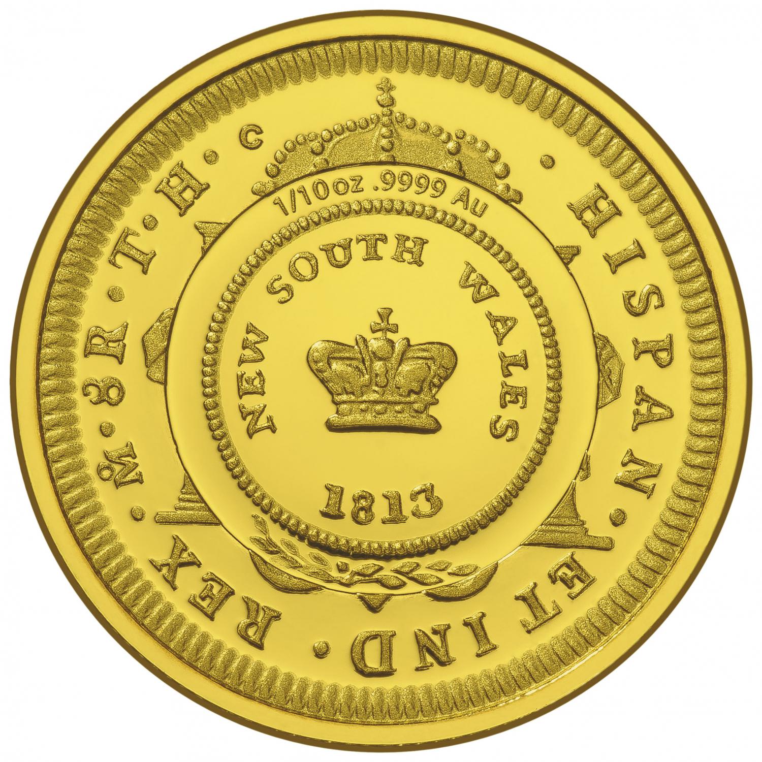 Thumbnail for 2013 Bicentenary of the Holy Dollar & Dump $10 Gold Proof Coin
