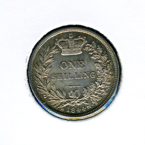 Thumbnail for 1844 Shilling - almost Uncirculated