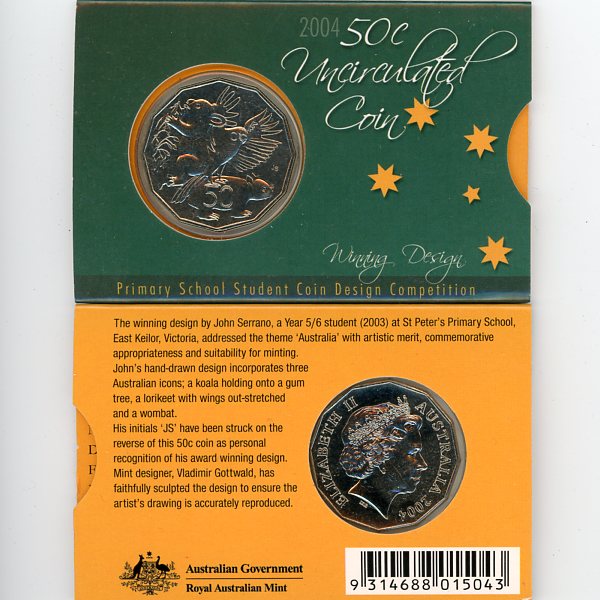 Thumbnail for 2004 Primary School Student Coin Design Competition