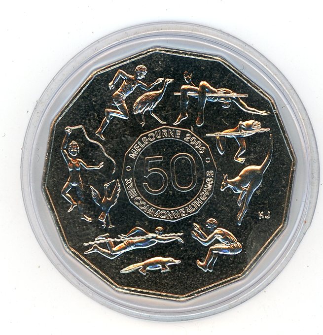 Thumbnail for 2005 Uncirculated Student Design Fifty Cent Coin in Capsule