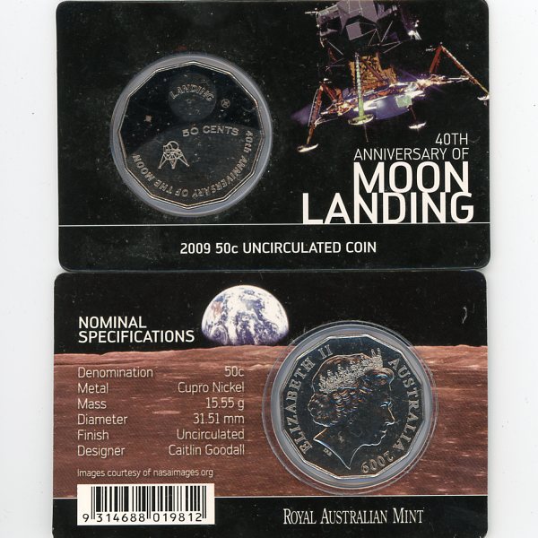 Thumbnail for 2009 40th Anniversary of Moon Landing 