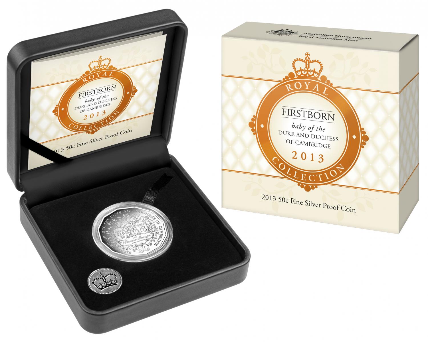 Thumbnail for 2013 First Born Baby of the Duke & Duchess of Cambridge Silver Proof