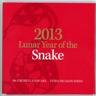 Thumbnail for 2013 Lunar Year of the Snake - Tetra-Decagon Series