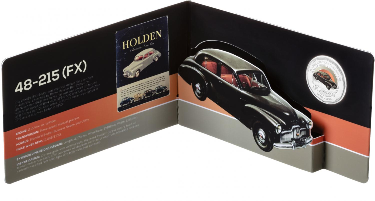 Thumbnail for 2016 Holden Heritage Coloured Fifty Cent - FX Holden