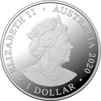 Image 3 for 2020 Star Dreaming - The Seven Sisters $1 Coloured Half Oz Fine Silver UNC Coin