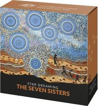Image 4 for 2020 Star Dreaming - The Seven Sisters $1 Coloured Half Oz Fine Silver UNC Coin