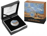Image 1 for 2020 Star Dreaming - The Seven Sisters $1 Coloured Half Oz Fine Silver UNC Coin
