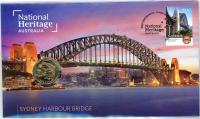 Image 1 for 2021 Issue 23 - National Heritage Australia - Sydney Harbour Bridge PNC with RAM $1 'S' Sydney  - limited to 6,500