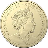 Image 3 for 2022 $2.00  Australian Honey Bee 'C' Mintmark Coloured UNC Coin on card