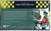 Image 2 for 2022 Issue 04 - Australian Ambulance Services PNC with RAM Coloured $2 Coin