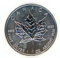 Image 1 for 2012 Canadian 1oz Maple Leaf .999 Silver