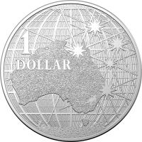Image 1 for 2020 $1 Beneath The Southern Skies Silver 99.9%Ag 1oz Brilliant UNC Coin in Capsule - Royal Australian Mint