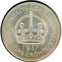 Image 1 for 1937 Australian Crown (C) aUNC