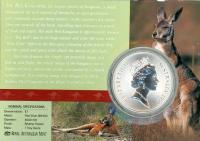 Image 2 for 1998 One Dollar 1oz Silver Kangaroo 