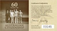 Image 4 for 2009 $1 Silver Proof - 60 Years of Australian Citizenship