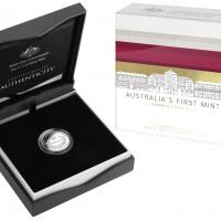 Image 1 for 2016 $1 Silver Proof - Australia's First Mints 