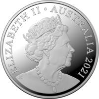 Image 3 for 2021 $1.00 Fine Silver Proof Kangaroo - Outback Majesty
