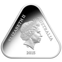 Image 3 for 2015 $5 Fine Silver Proof Anzac Five Dollar Triangular Coin