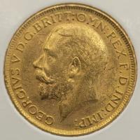 Image 2 for 1918M Australian George V Gold Sovereign