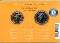 Image 3 for 2012 Two Coin Mint Set- Australian Wheat Fields of Gold