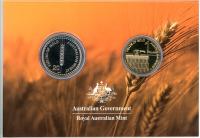 Image 2 for 2012 Two Coin Mint Set- Australian Wheat Fields of Gold