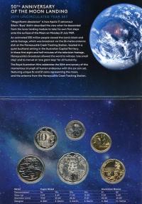 Image 2 for 2019 50th Anniversary of the Moon Landing UNC Year Set
