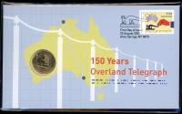 Image 1 for 2022 Issue 18 - 150 Years Overland Telegraph PNC with RAM $1