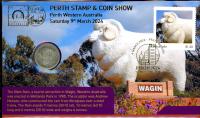 Image 6 for 2024 Set of 5 PNC's Perth Stamp and Coin Show Limited Edition with Matching Numbers 175 - Set 1