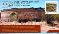 Image 3 for 2024 Set of 5 PNC's Perth Stamp and Coin Show Limited Edition with Matching Numbers 130 - Set 9