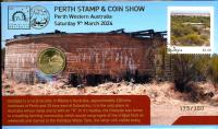 Image 3 for 2024 Set of 5 PNC's Perth Stamp and Coin Show Limited Edition with Matching Numbers 175 - Set 1