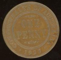 Image 1 for 1923 One Penny EF