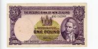 Image 1 for 1960's New Zealand One Pound 090 042960 VF