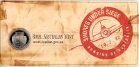 Image 4 for 2012 Three Coin UNC Set 20c & 50c - Shores Under Siege Australia WWII