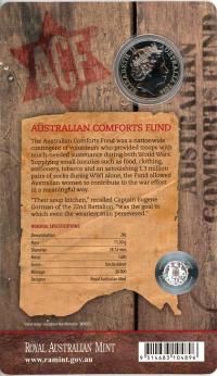 Image 2 for 2014 Twenty Cent Uncirculated Coin - Australia Remembers Australia's Comfort Fund