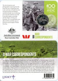 Image 1 for 2015 Anzacs Remembered - War Correspondents
