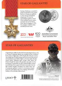 Image 1 for 2017 Legends of the ANZACS - Star of Gallantry
