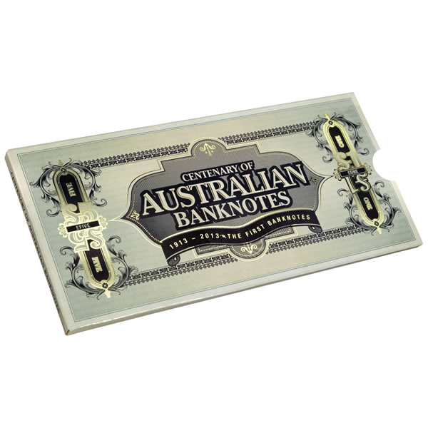 Thumbnail for 2013 Three Coin UNC Set 20c & 50c - Centenary of Australian Banknotes