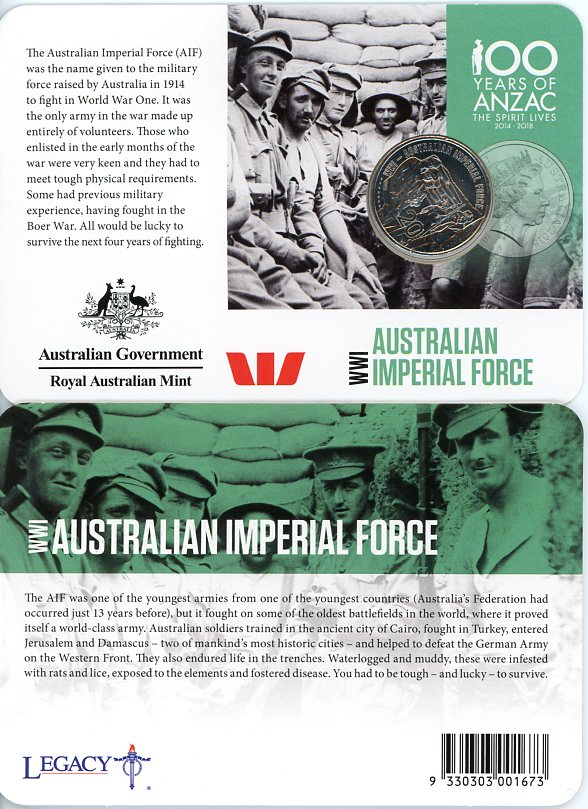Thumbnail for 2015 Anzacs Remembered - Australian Imperial Force