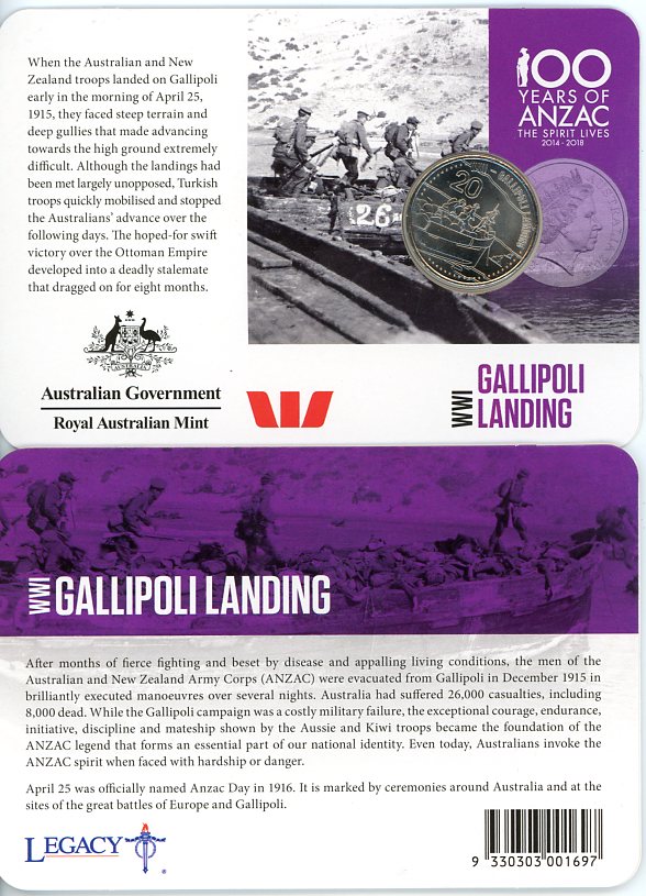 Thumbnail for 2015 Anzacs Remembered - Gallipoli Landing