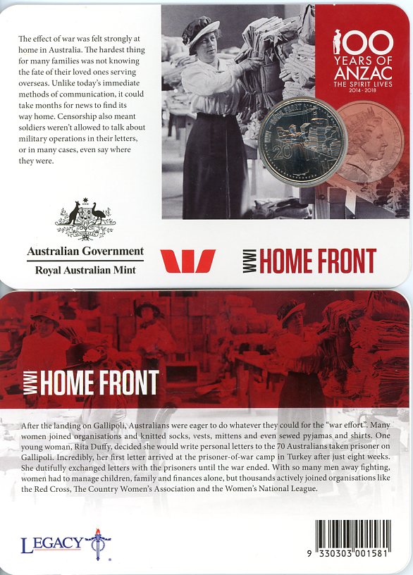 Thumbnail for 2015 Anzacs Remembered - Home Front