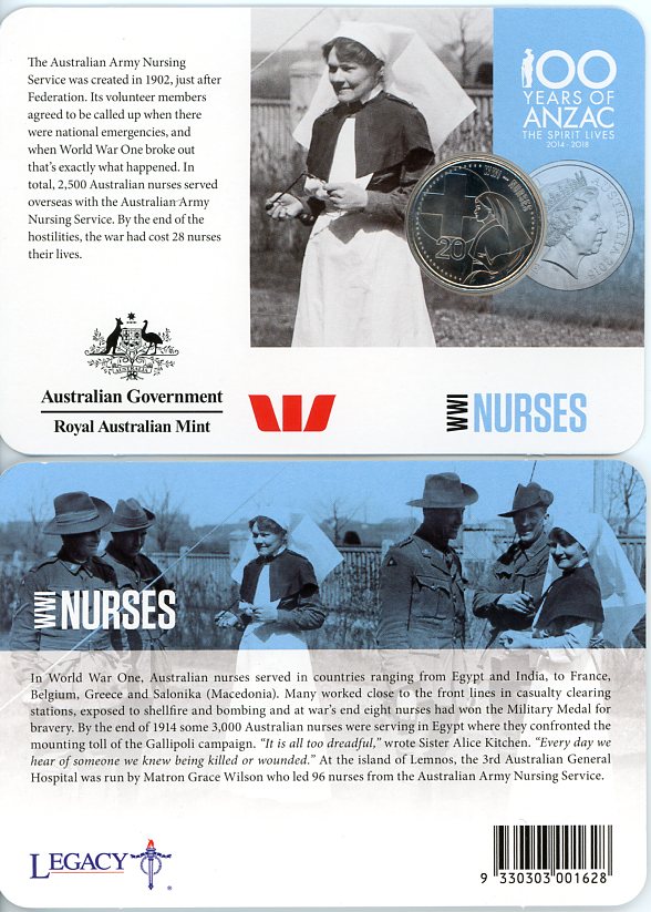 Thumbnail for 2015 Anzacs Remembered - WWI Nurses
