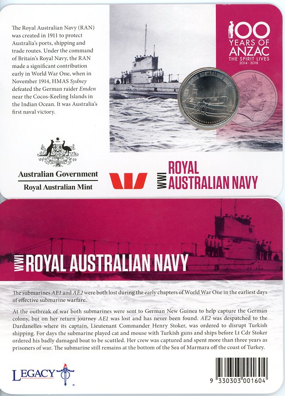 Thumbnail for 2015 Anzacs Remembered - Royal Australian Navy