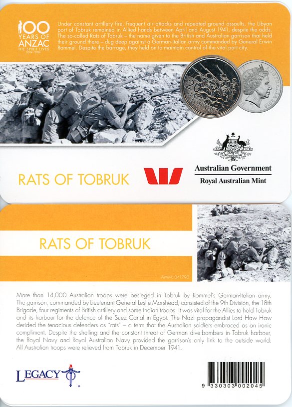 Thumbnail for 2016 Anzac to Afghanistan - Rats of Tobruk