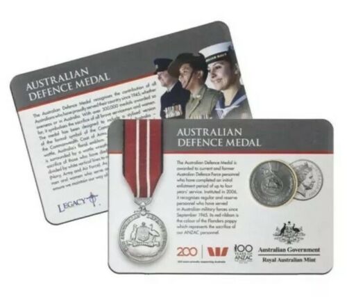 Thumbnail for 2017 Legends of the ANZACS - Australian Defence Medal