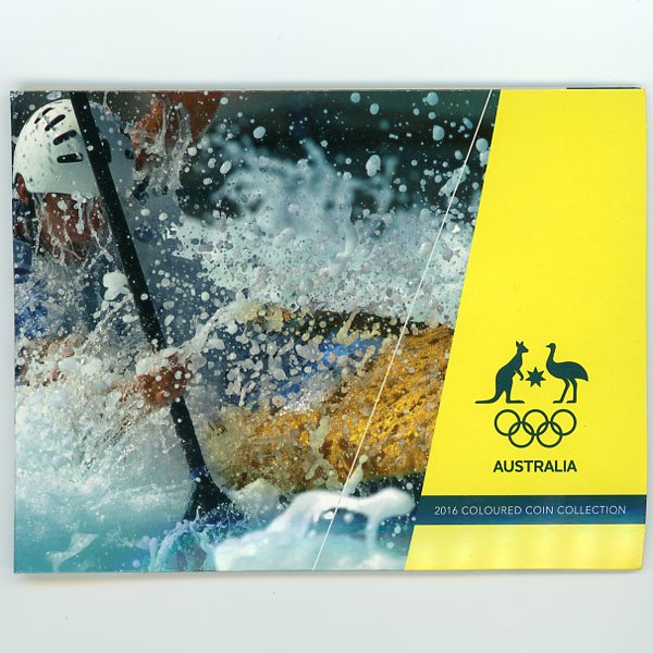Thumbnail for 2016 Olympic Games 5 Coin Set Kayaking Cover