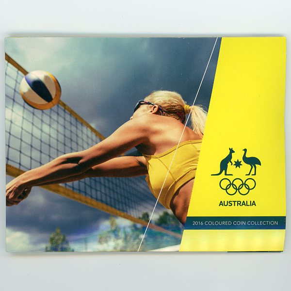 Thumbnail for 2016 Olympic Games 5 Coin Set Volleyball Cover